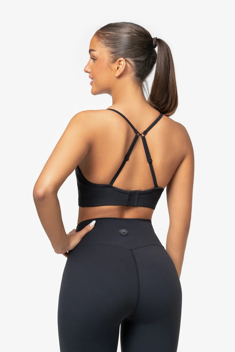 FAMME Softy Tights Svart – Mjuka Träningstights