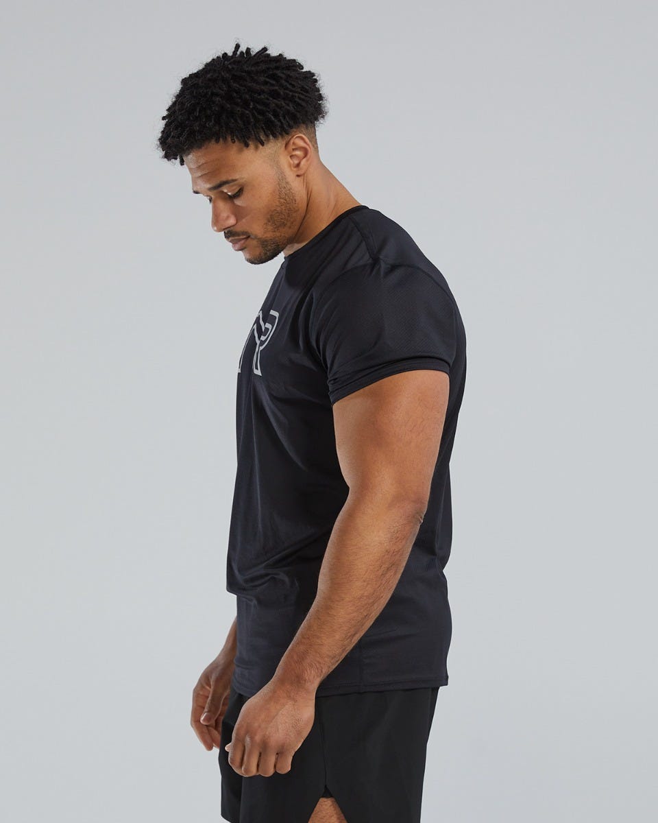 Tyr Men's Airtec Big Logo T-shirt Svart