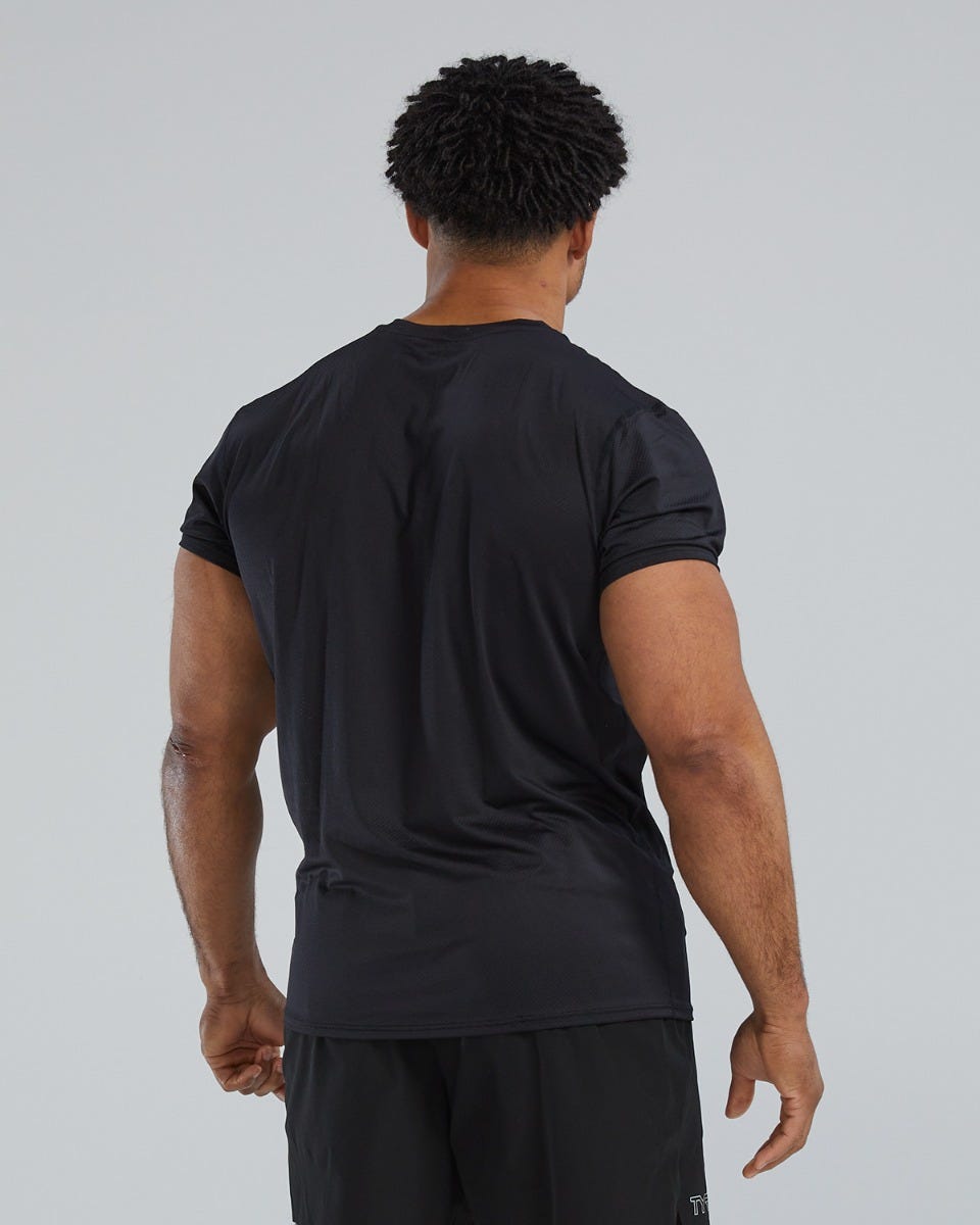 Tyr Men's Airtec Big Logo T-shirt Svart