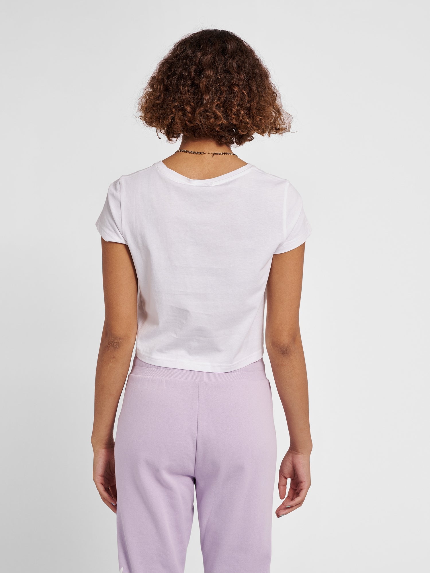 hmlLEGACY WOMAN CROPPED T-SHIRT Vit