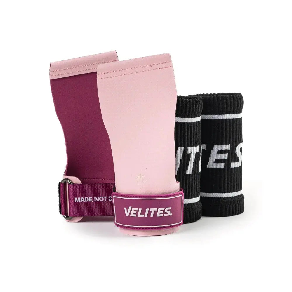 Velites Quad Ultra Hand Grips No Chalk Rosa Velites
