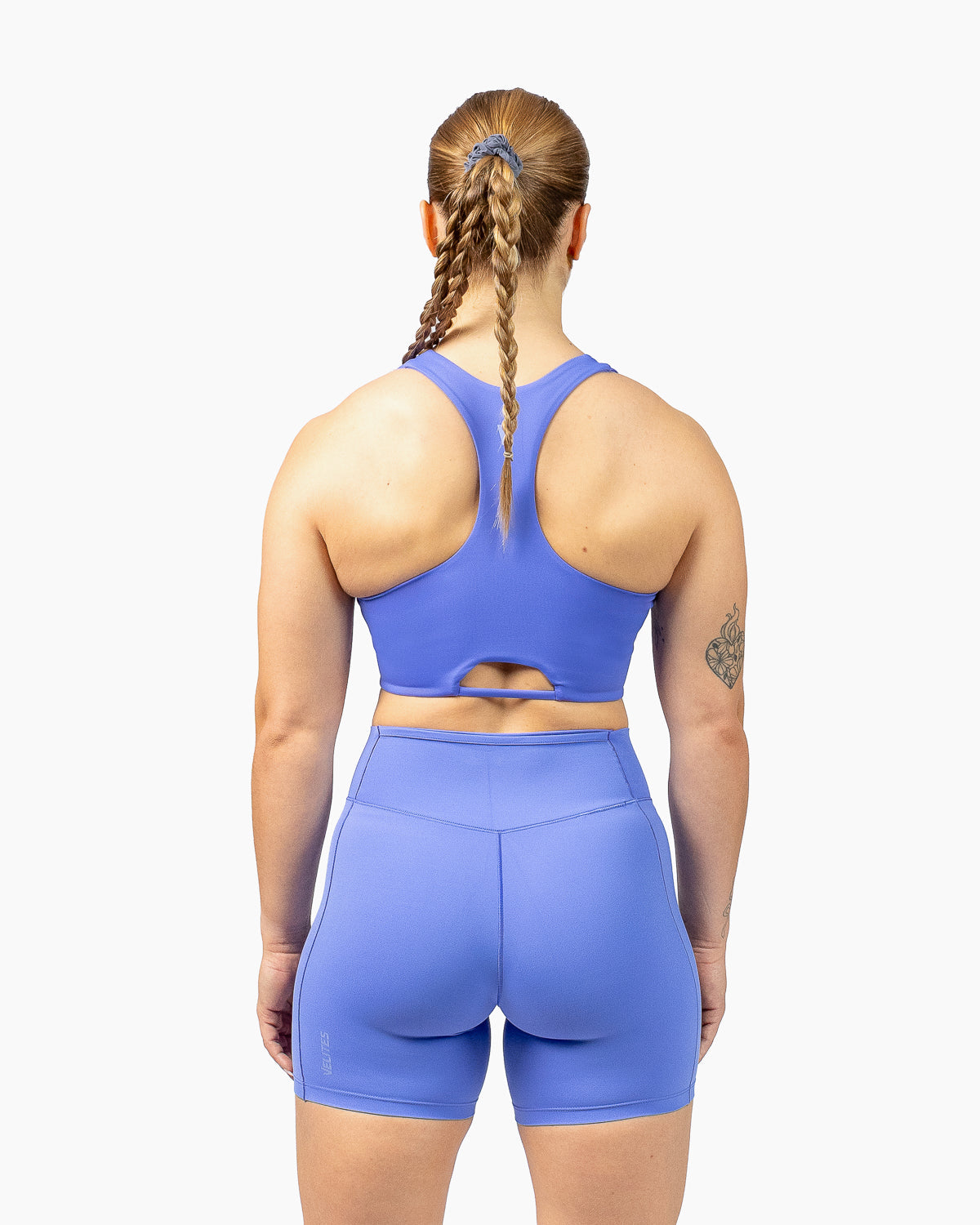 Velites Bra high neck Holo Cyan
