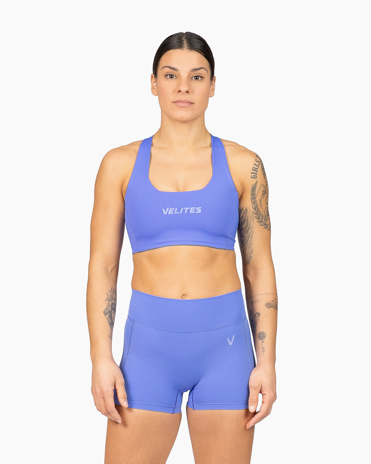 Velites Bra low neck Holo Cyan