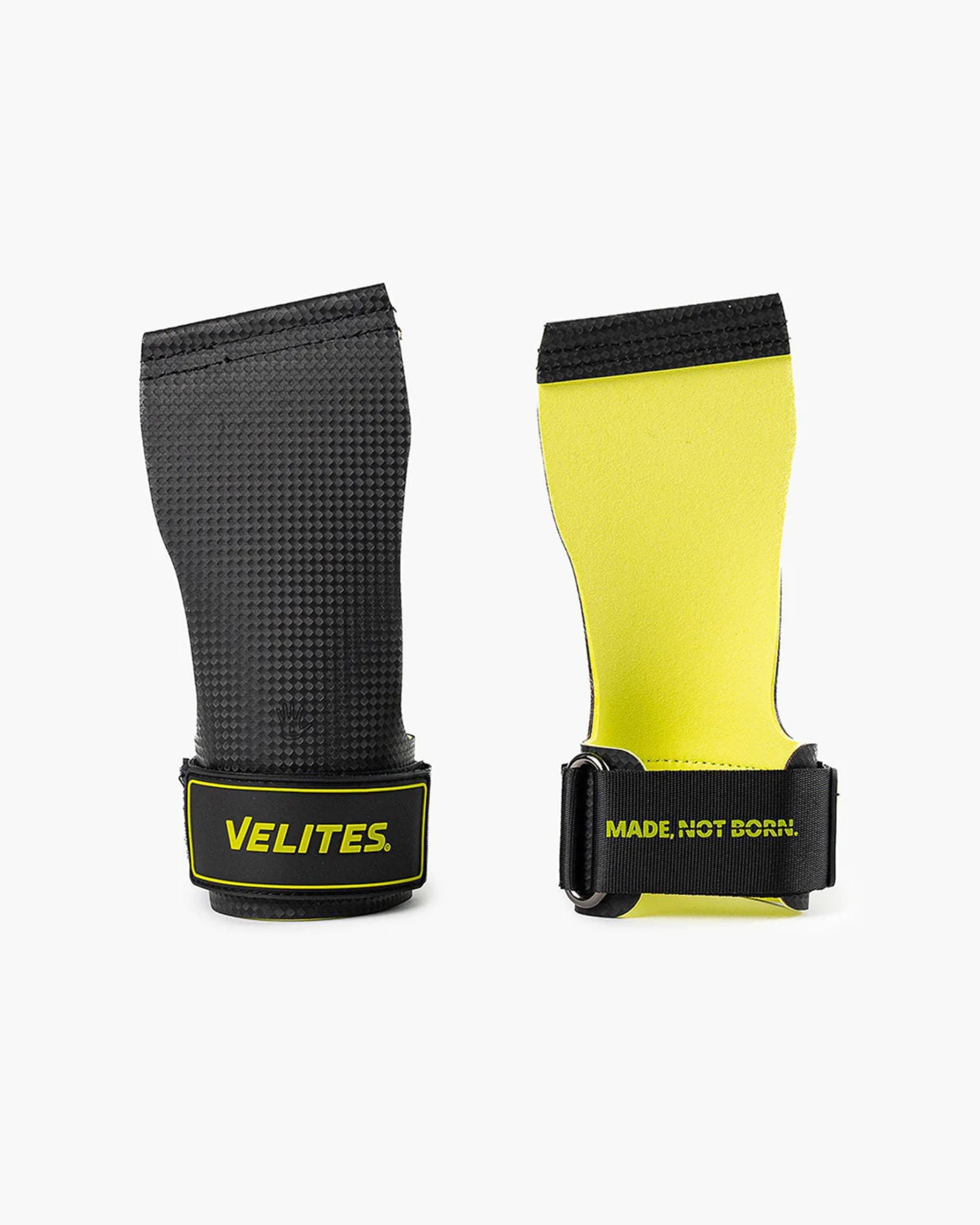 Velites Quad Ultra Hand Grips No Chalk svart för crossfit