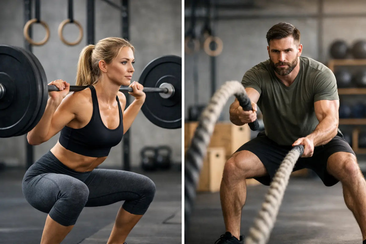 CrossFit och funktionell fitness - så skiljer de sig