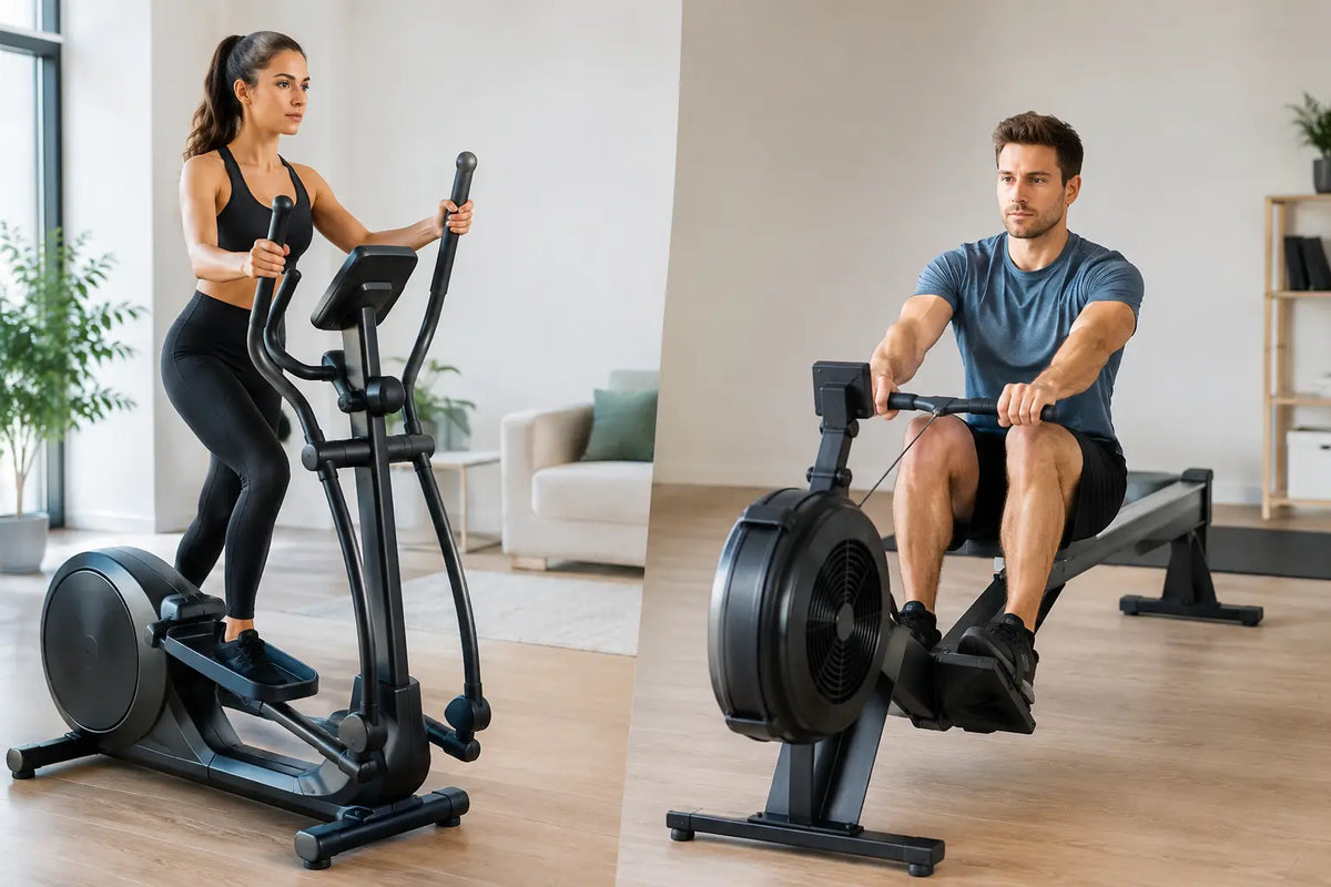 Crosstrainer eller roddmaskin hemma - välj rätt