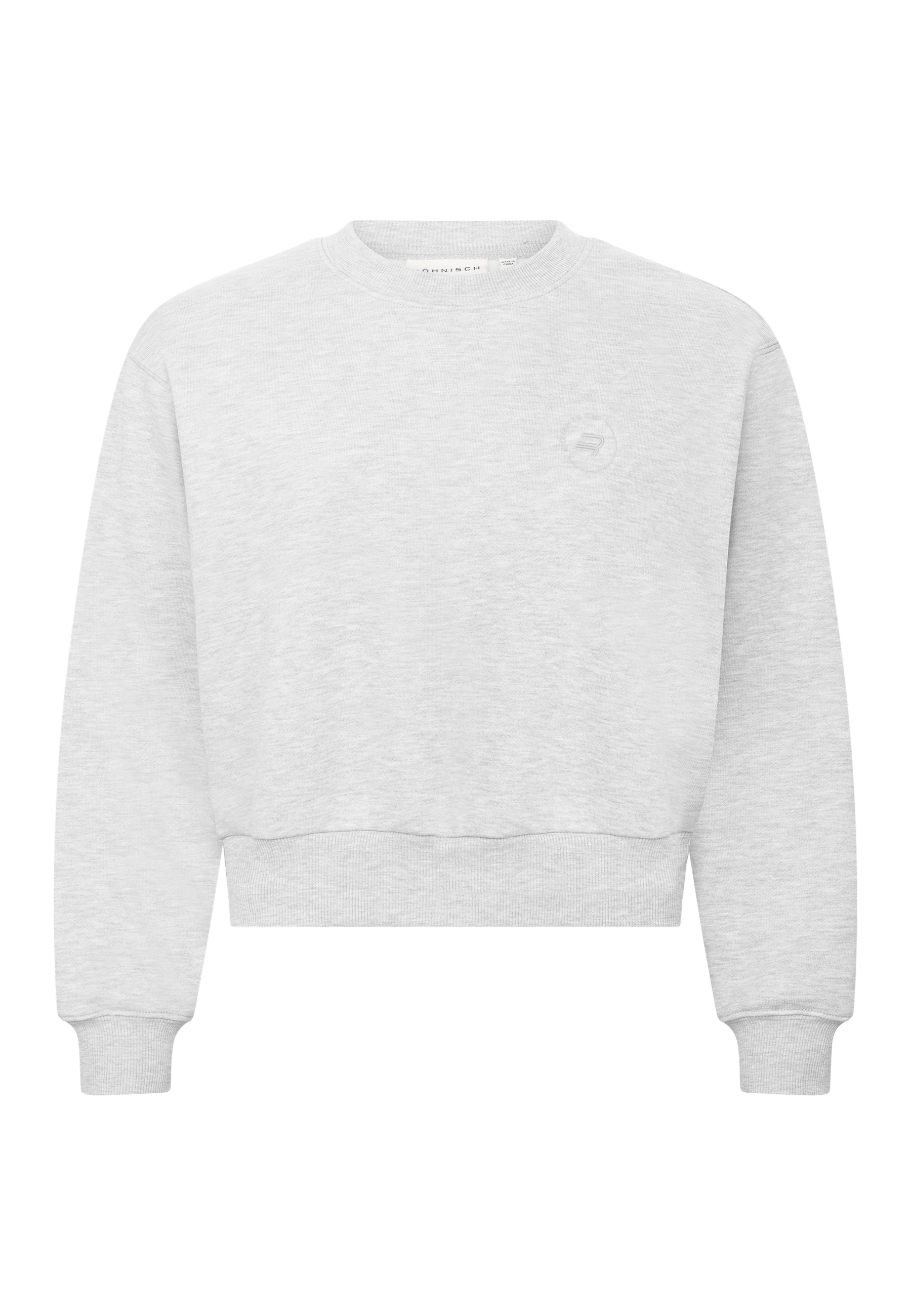 RÖHNISCH Base Sweatshirt Light Grey Melange