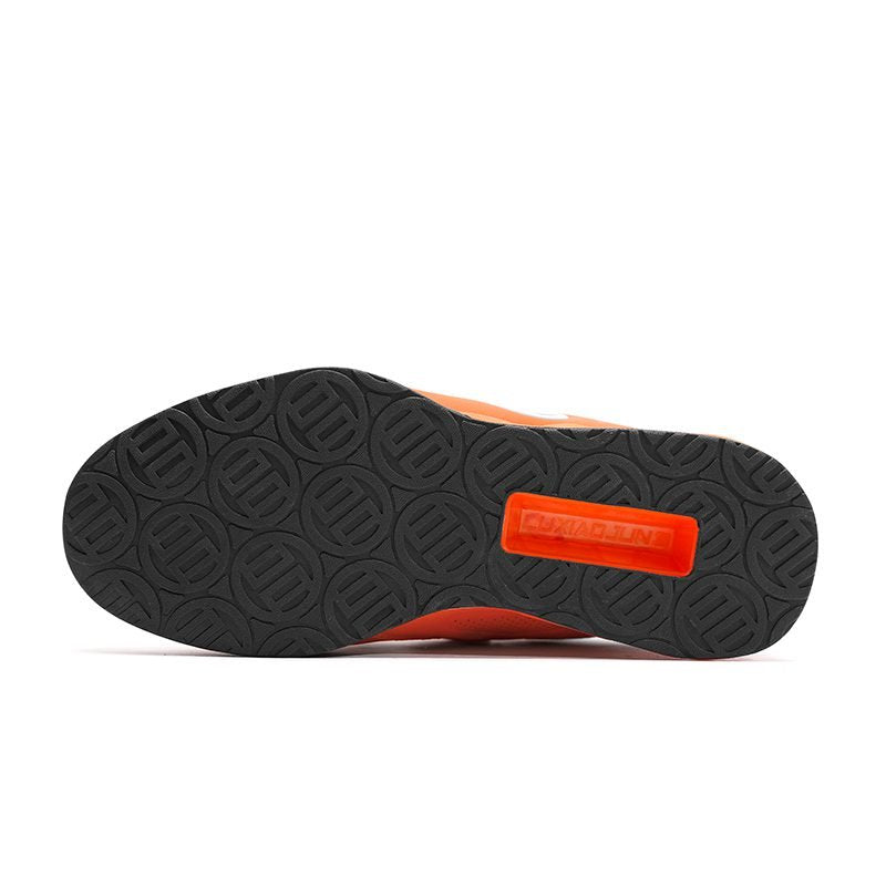 LUXIAOJUN Weightlifting Shoes – Power Orange Edition