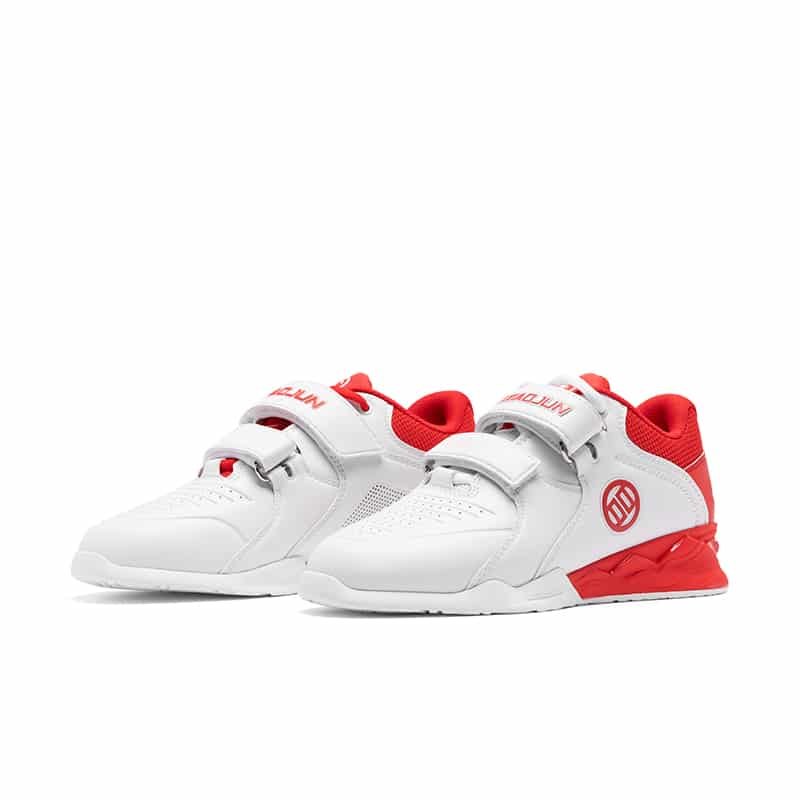 LUXIAOJUN Weightlifting Shoes – White Heat Edition