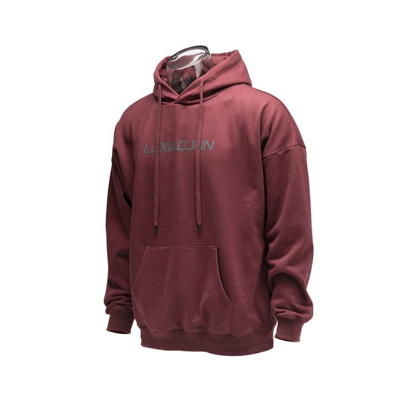 LUXIAOJUN Sportswear Essentials Unisex Oversized Pullover Hoodie