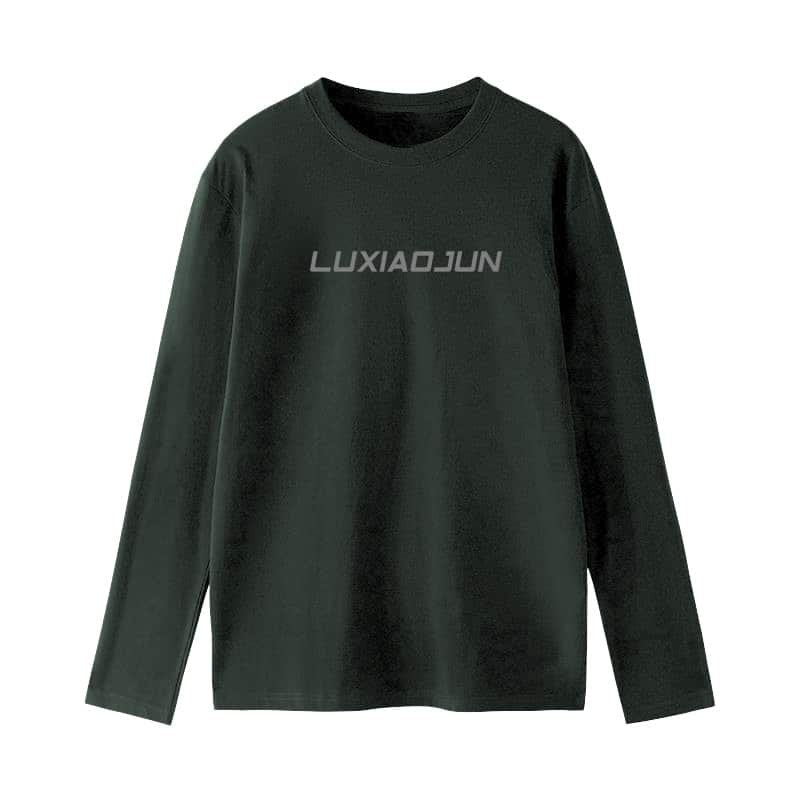 LUXIAOJUN Daily Essentials Unisex Long Sleeves T-shirt
