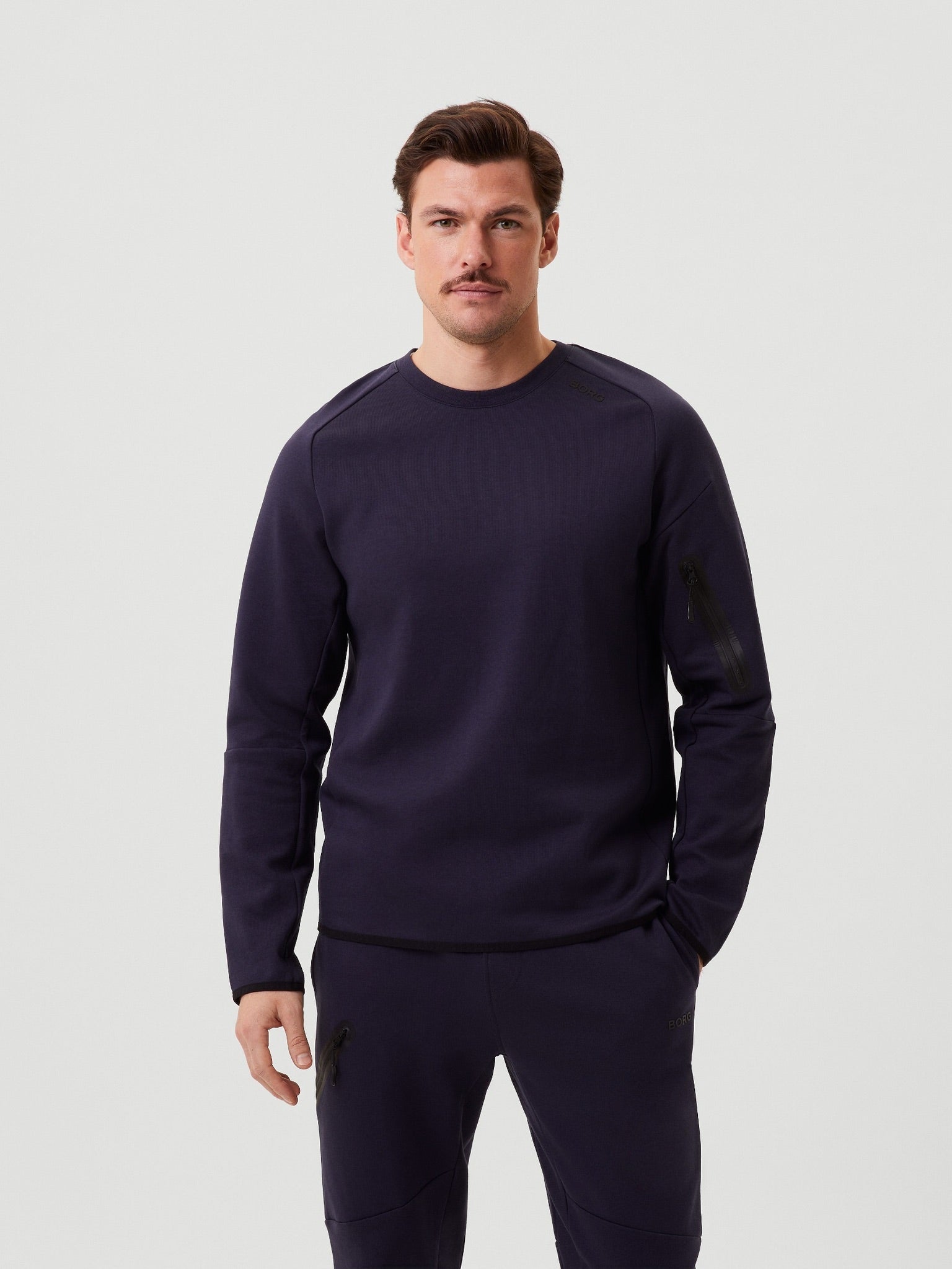 BJÖRN BORG Borg Tech Sweat Crew Night Sky