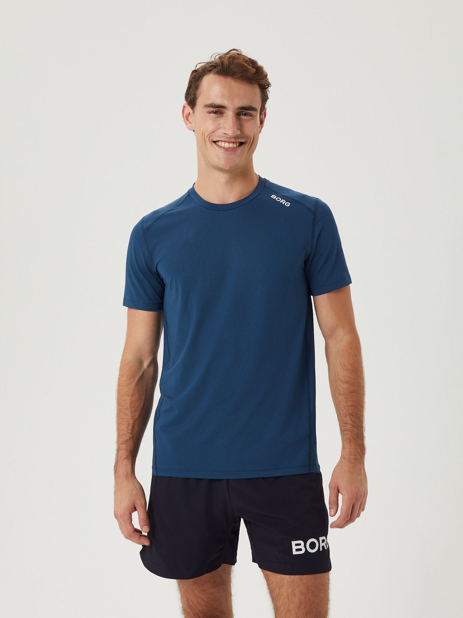 BJÖRN BORG Borg Athletic T-shirt Blue Wing Teal