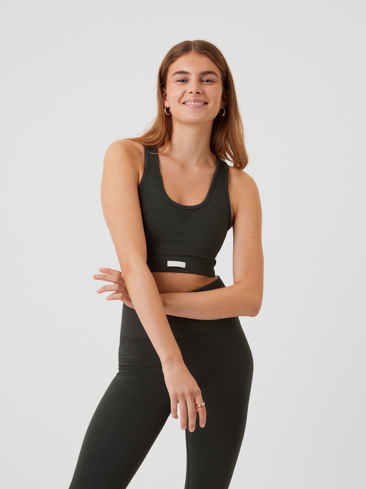 BJÖRN BORG Studio Low Seamless Bra Peat