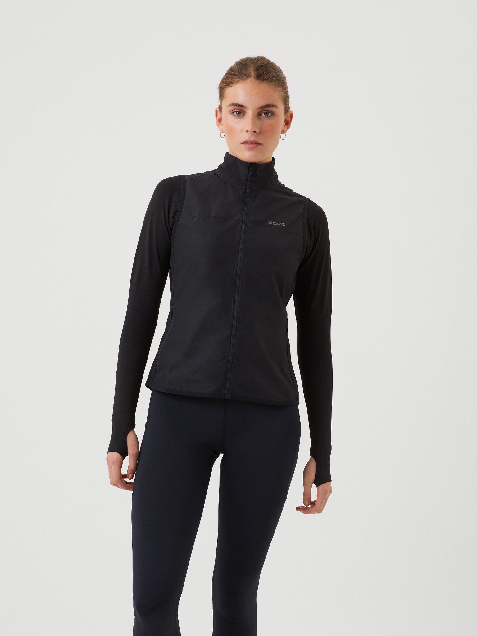 BJÖRN BORG Borg Running Vest Ripstop Black Beauty