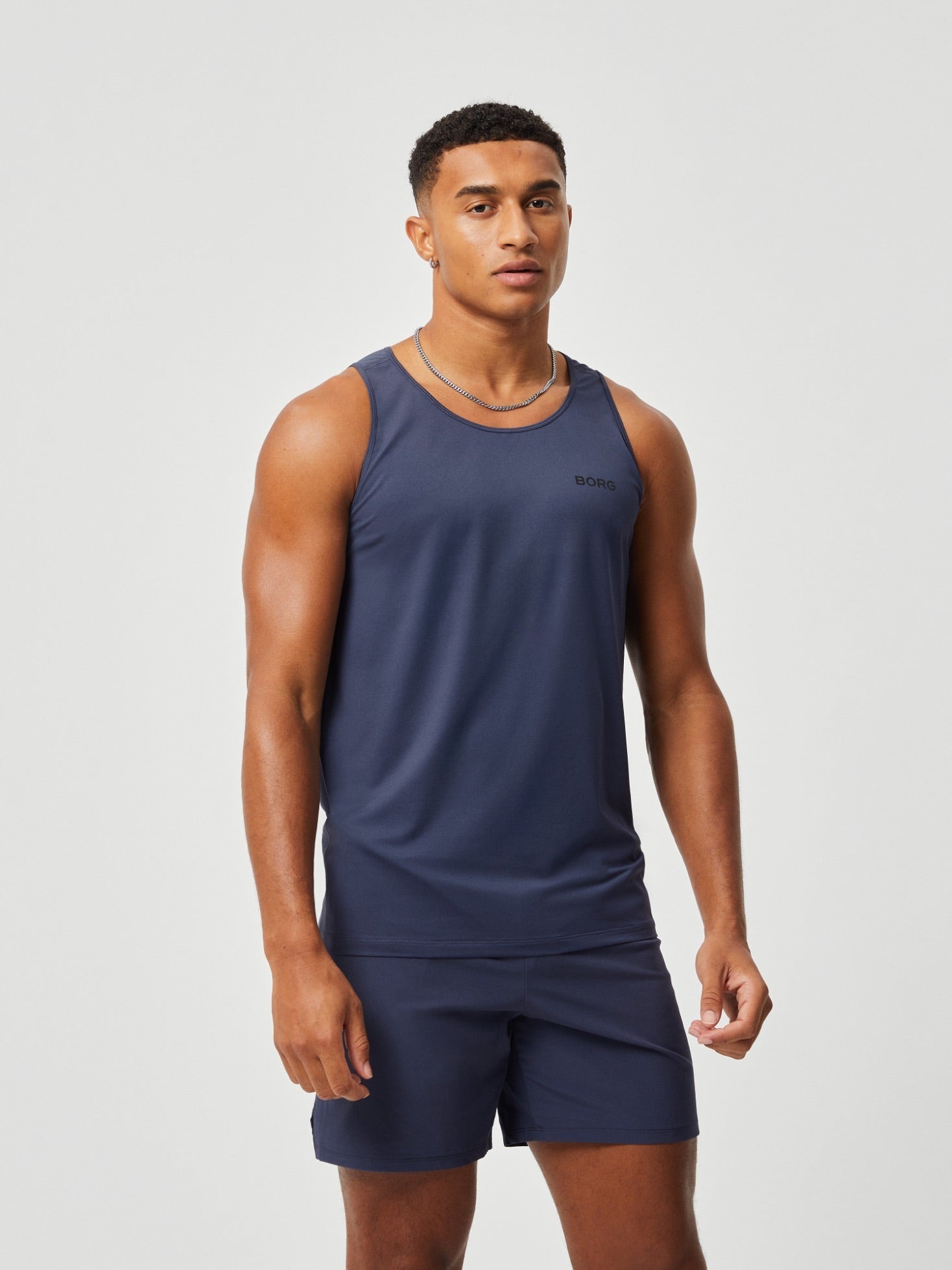 BJÖRN BORG Borg Athletic Tank Odyssey Gray
