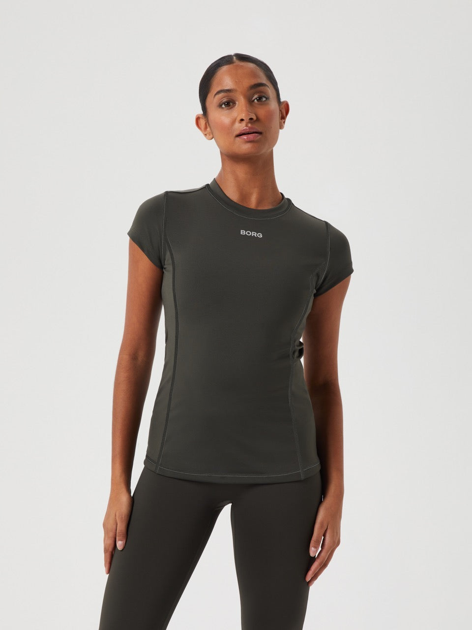 BJÖRN BORG Borg Reform Slim T-shirt Peat