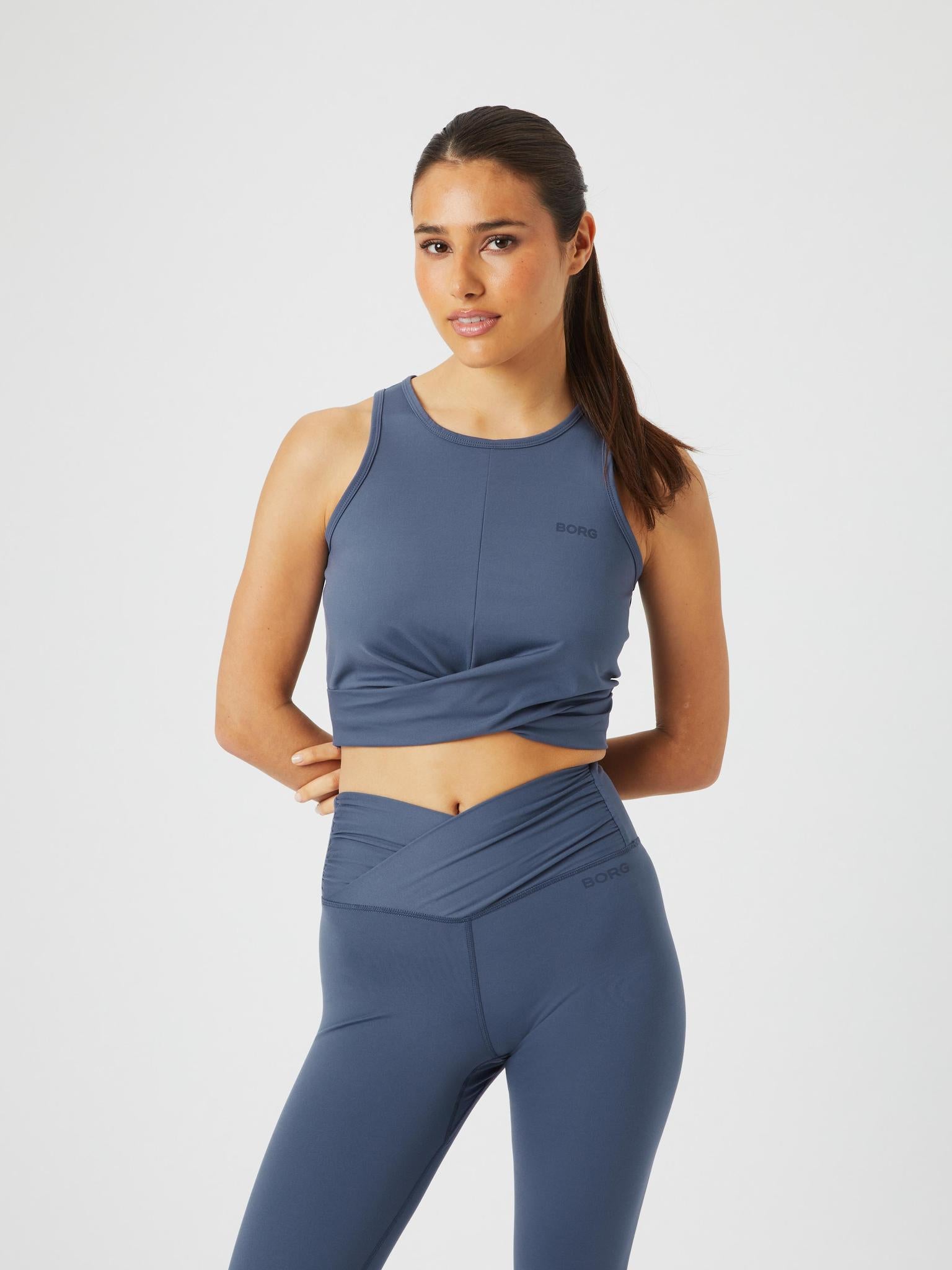 BJÖRN BORG Studio Cross Tank Nightshadow Blue