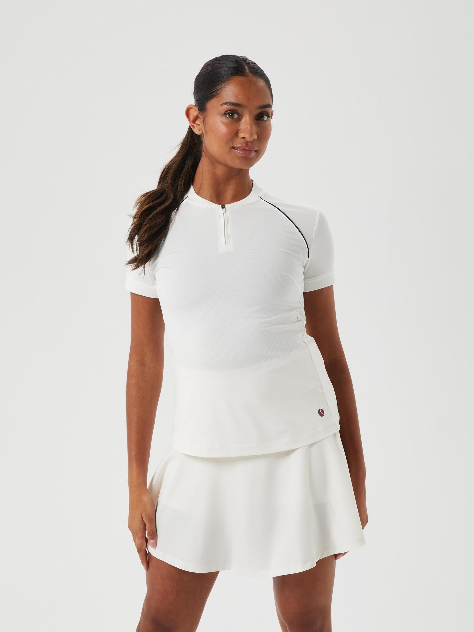 BJÖRN BORG Ace Zip Polo Egret