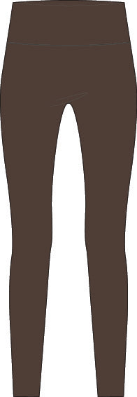 BJÖRN BORG Studio Alice Highwaist Tights Chocolate Brown