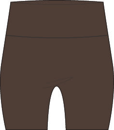BJÖRN BORG Studio Alice Highwaist Shorts Chocolate Brown