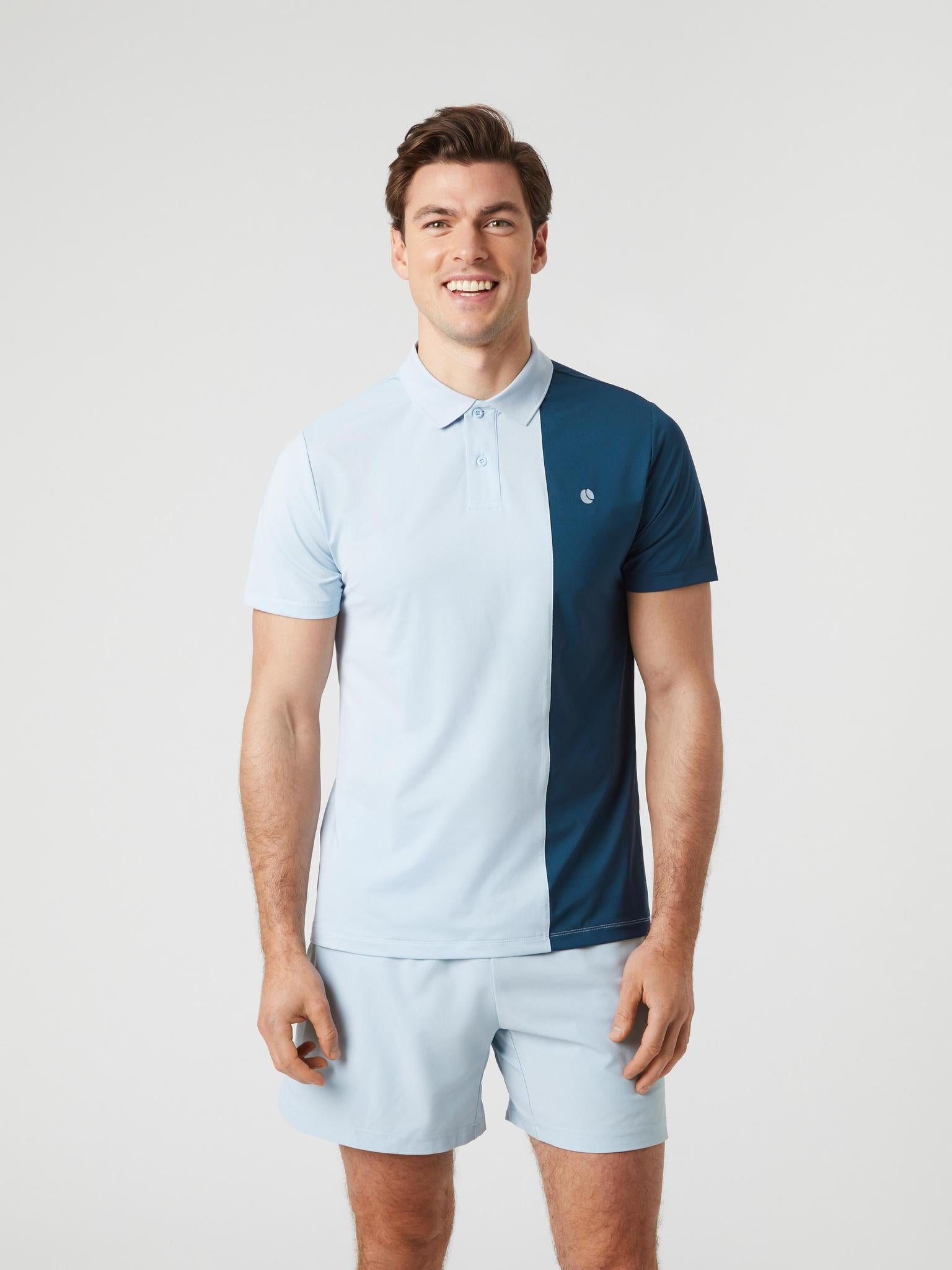 BJÖRN BORG Ace Block Polo Kentucky Blue