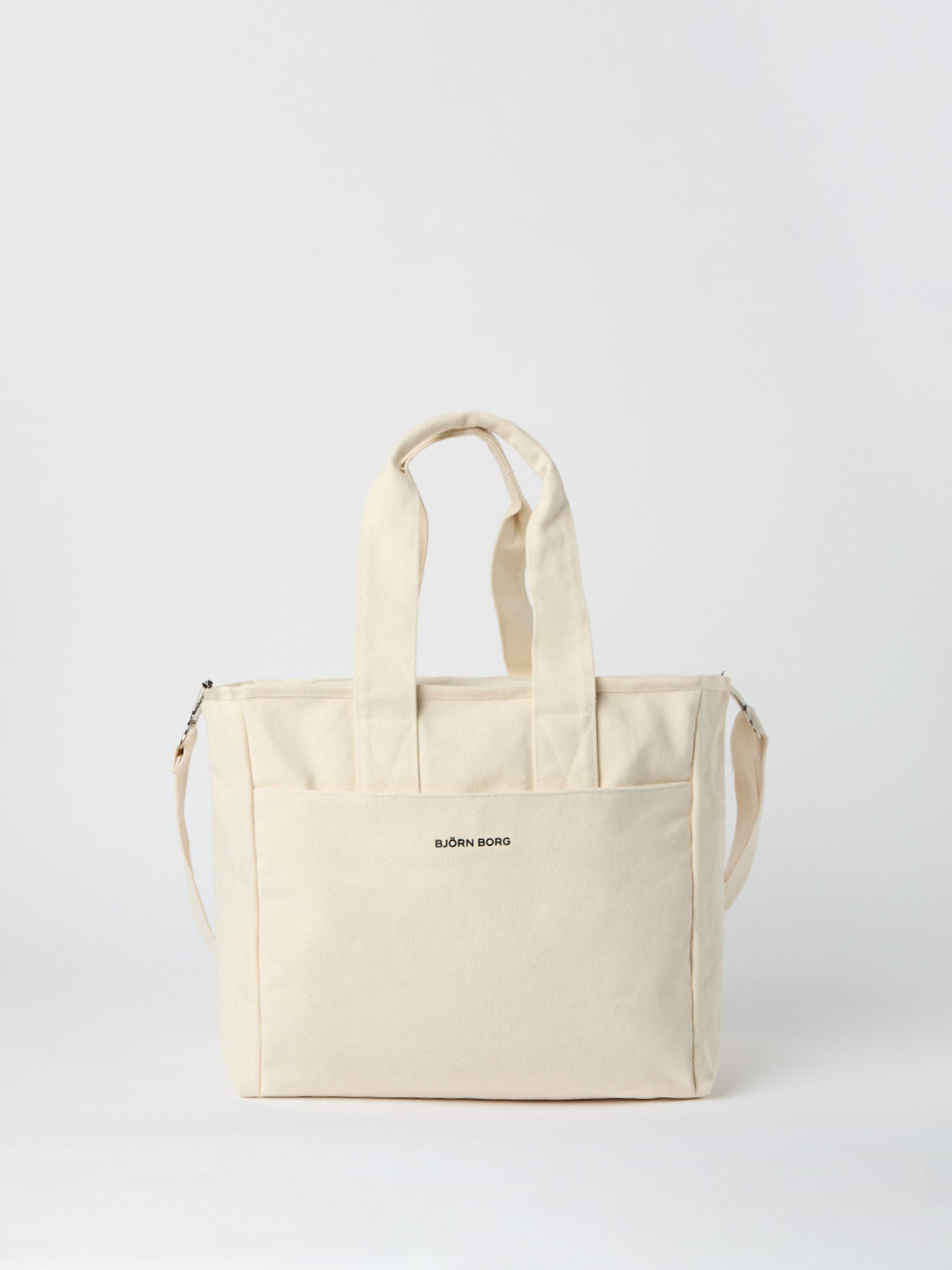 BJÖRN BORG Studio Canvas Tote L Egret