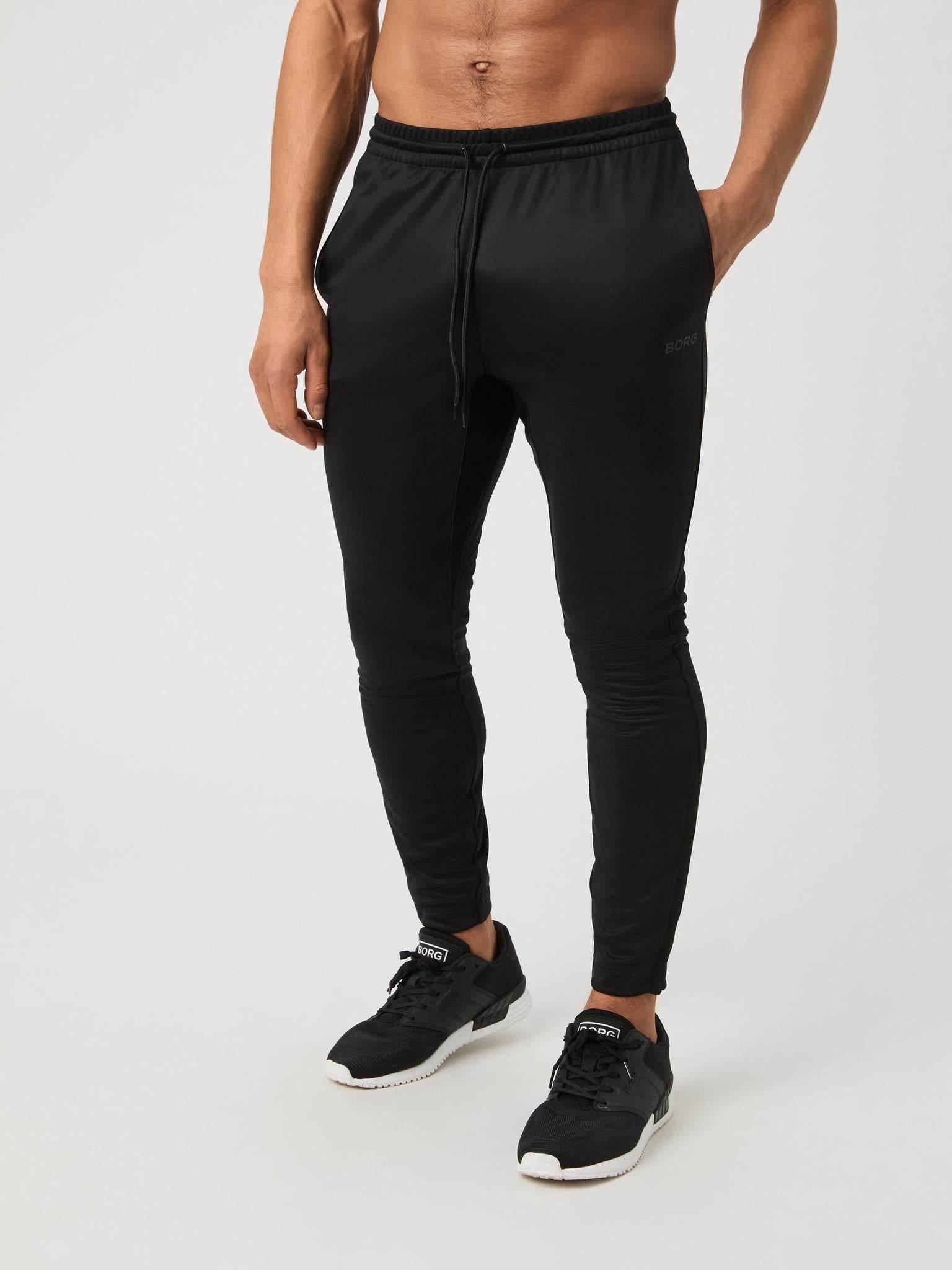 BJÖRN BORG Borg Essential Active Pants Black Beauty