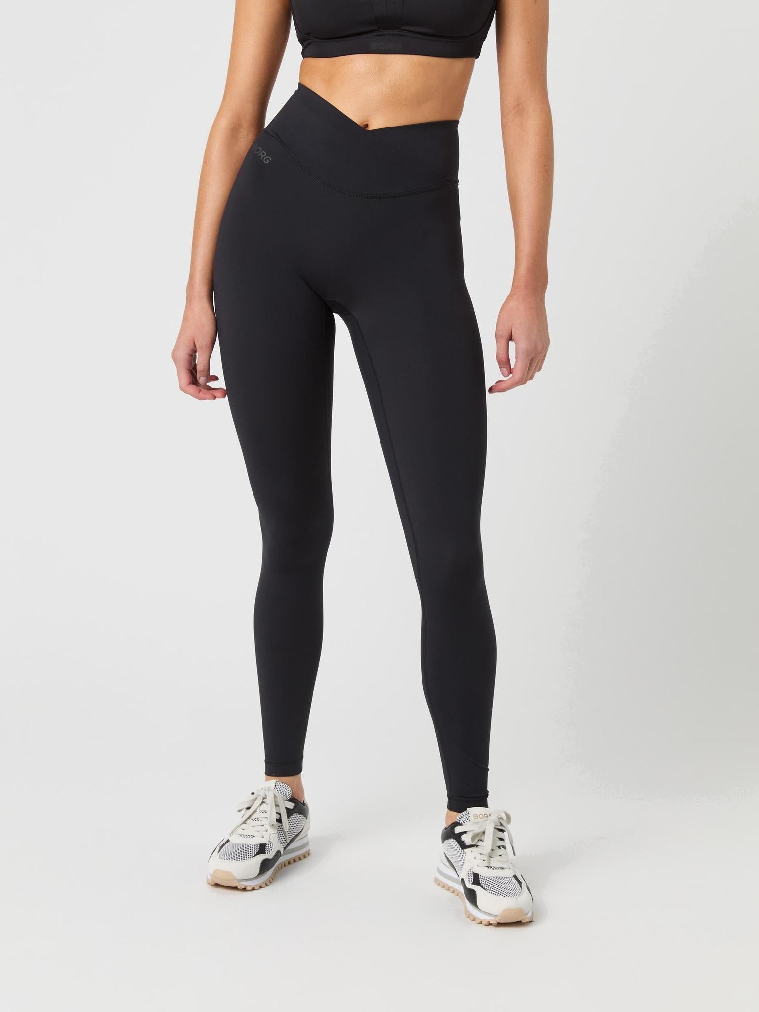 BJÖRN BORG Studio Cross Tights Black Beauty