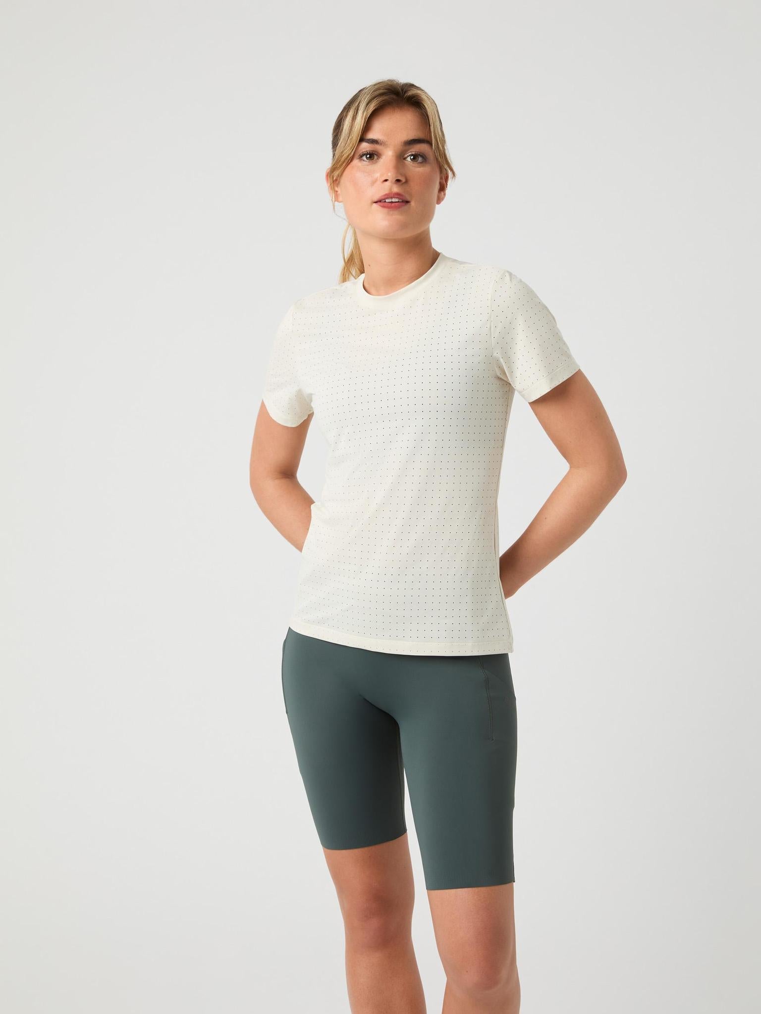BJÖRN BORG Borg Performance Perforated T-shirt Birch
