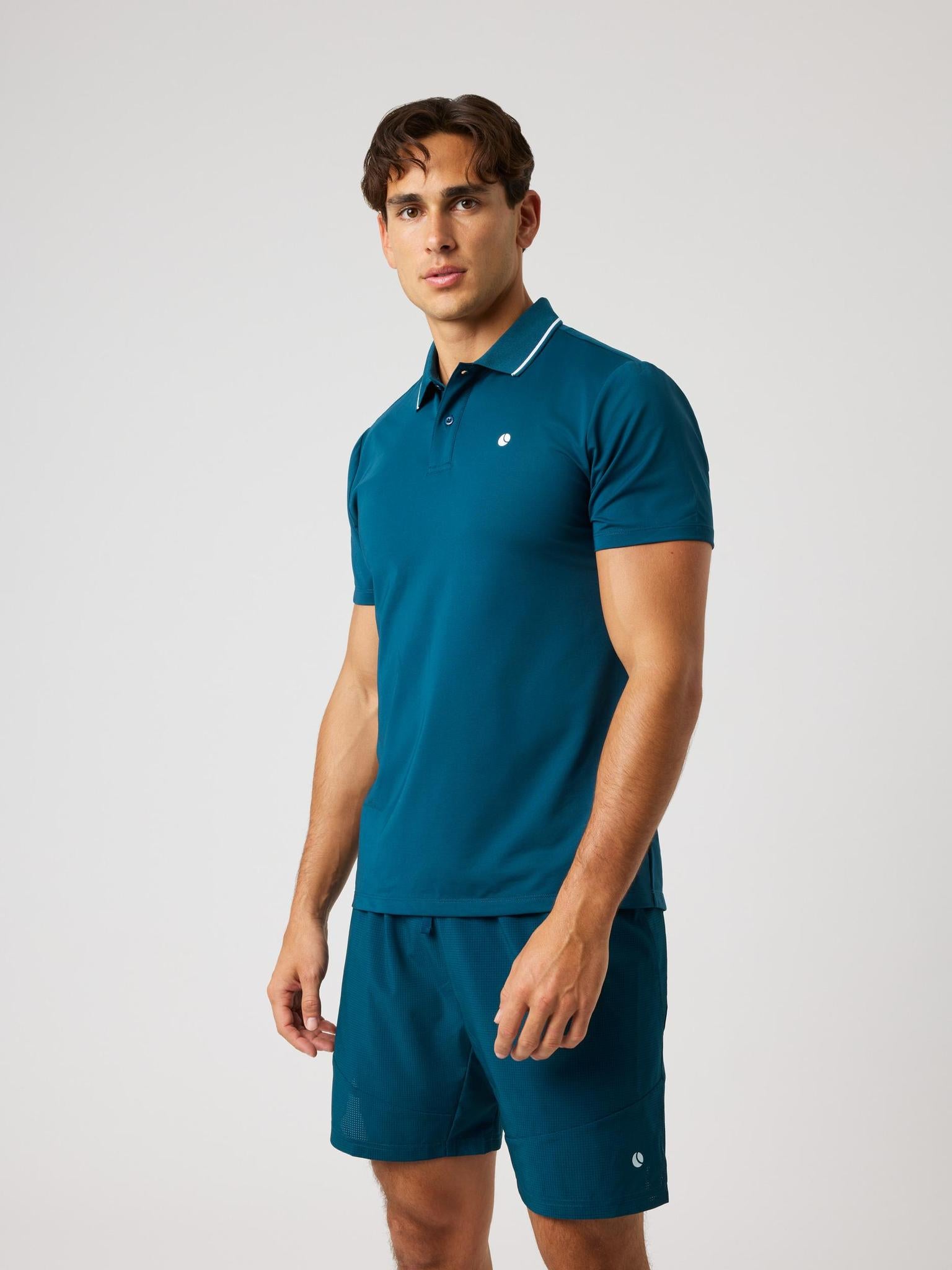 BJÖRN BORG Ace Polo Shirt Reflecting Pond