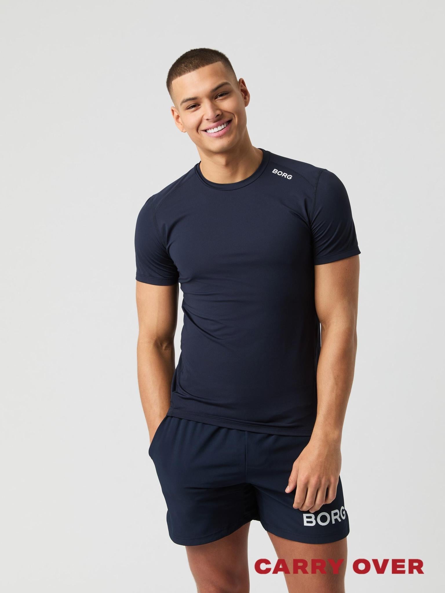 BJÖRN BORG Borg Athletic T-shirt Night Sky
