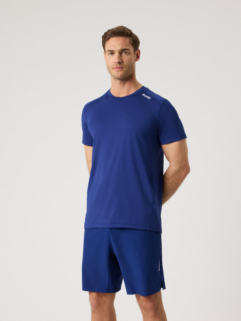 BJÖRN BORG Borg Athletic T-shirt Blue Depths