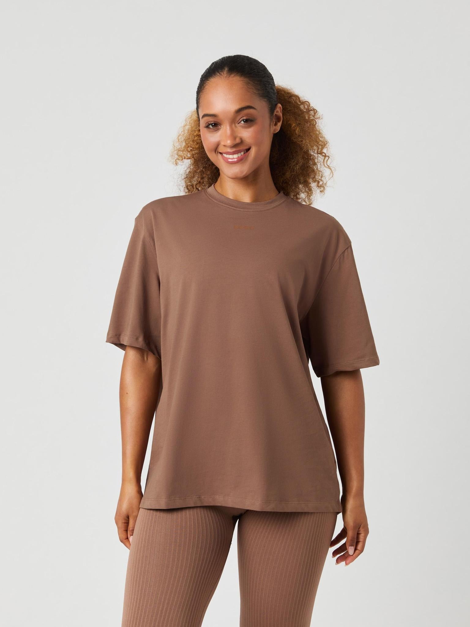 BJÖRN BORG Studio Oversized T-shirt Acorn
