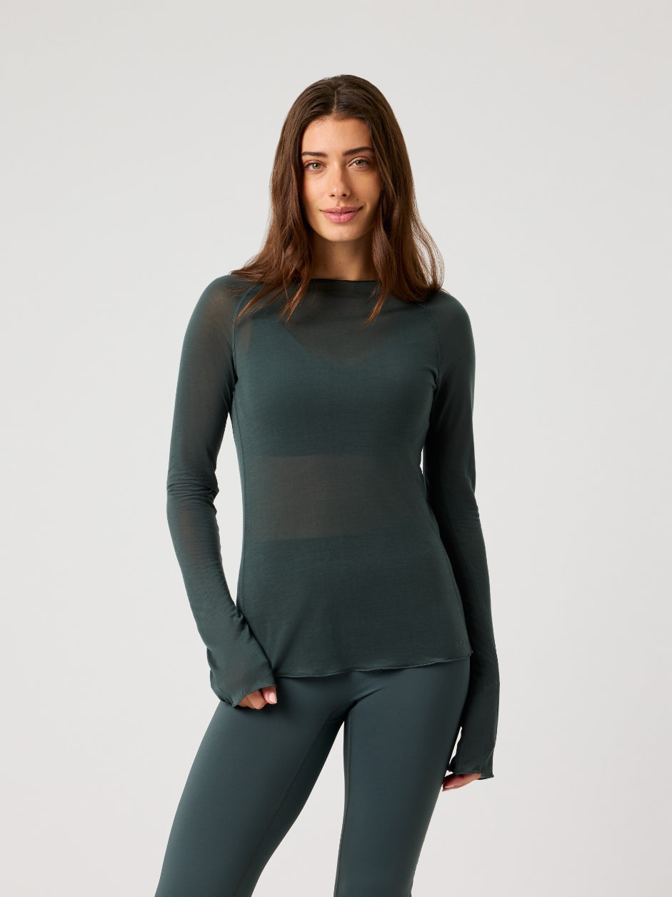 BJÖRN BORG Studio Light Long Sleeve Top Urban Chic