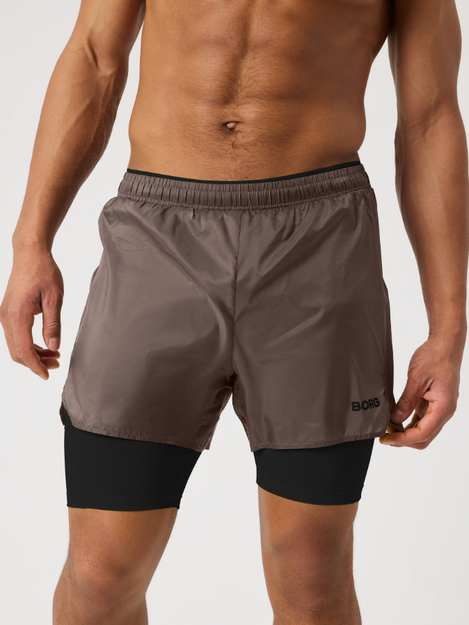 BJÖRN BORG Borg Performance Shorts 2 IN 1 Falcon