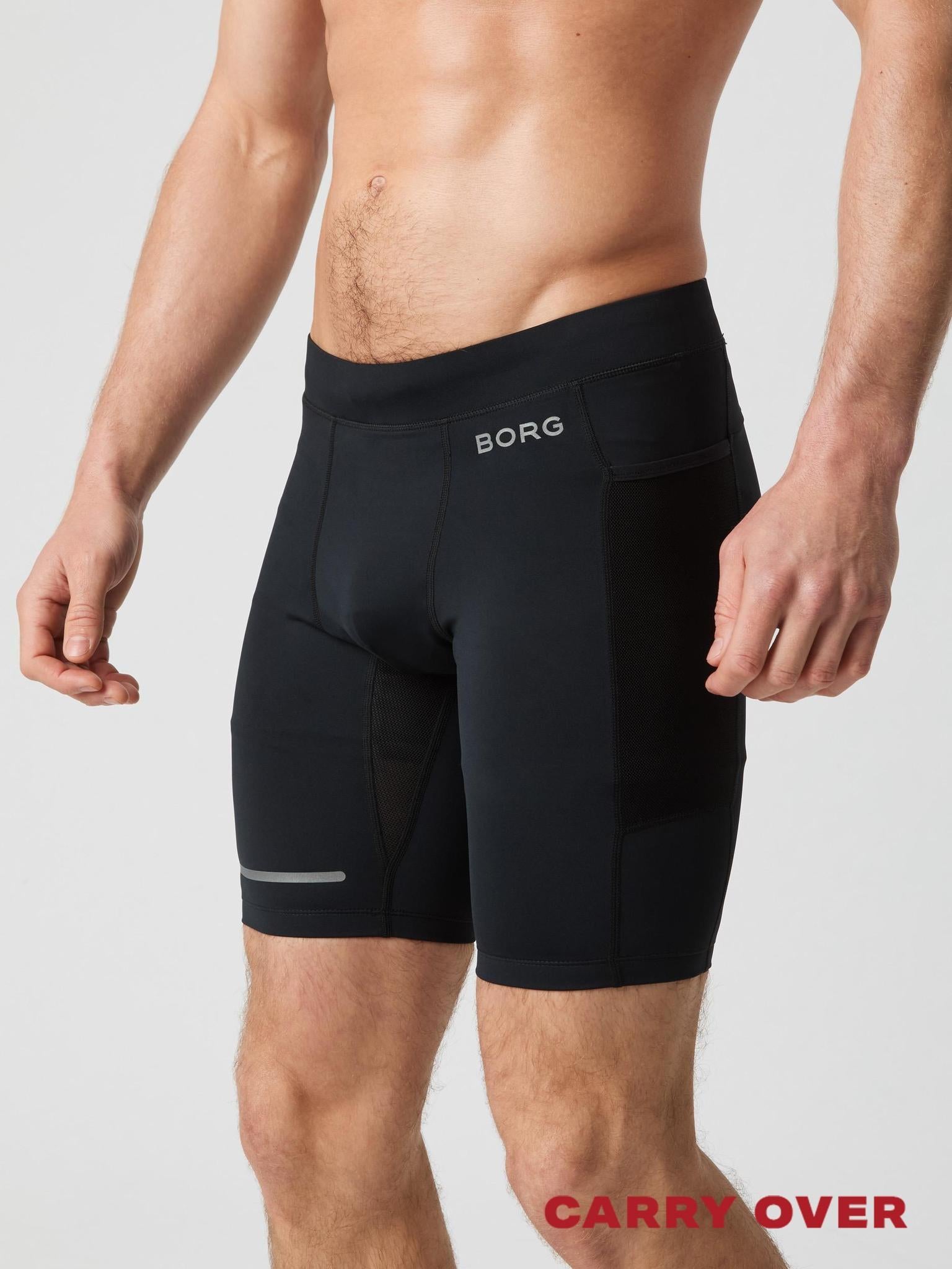BJÖRN BORG Borg Performance Short Tights Black Beauty