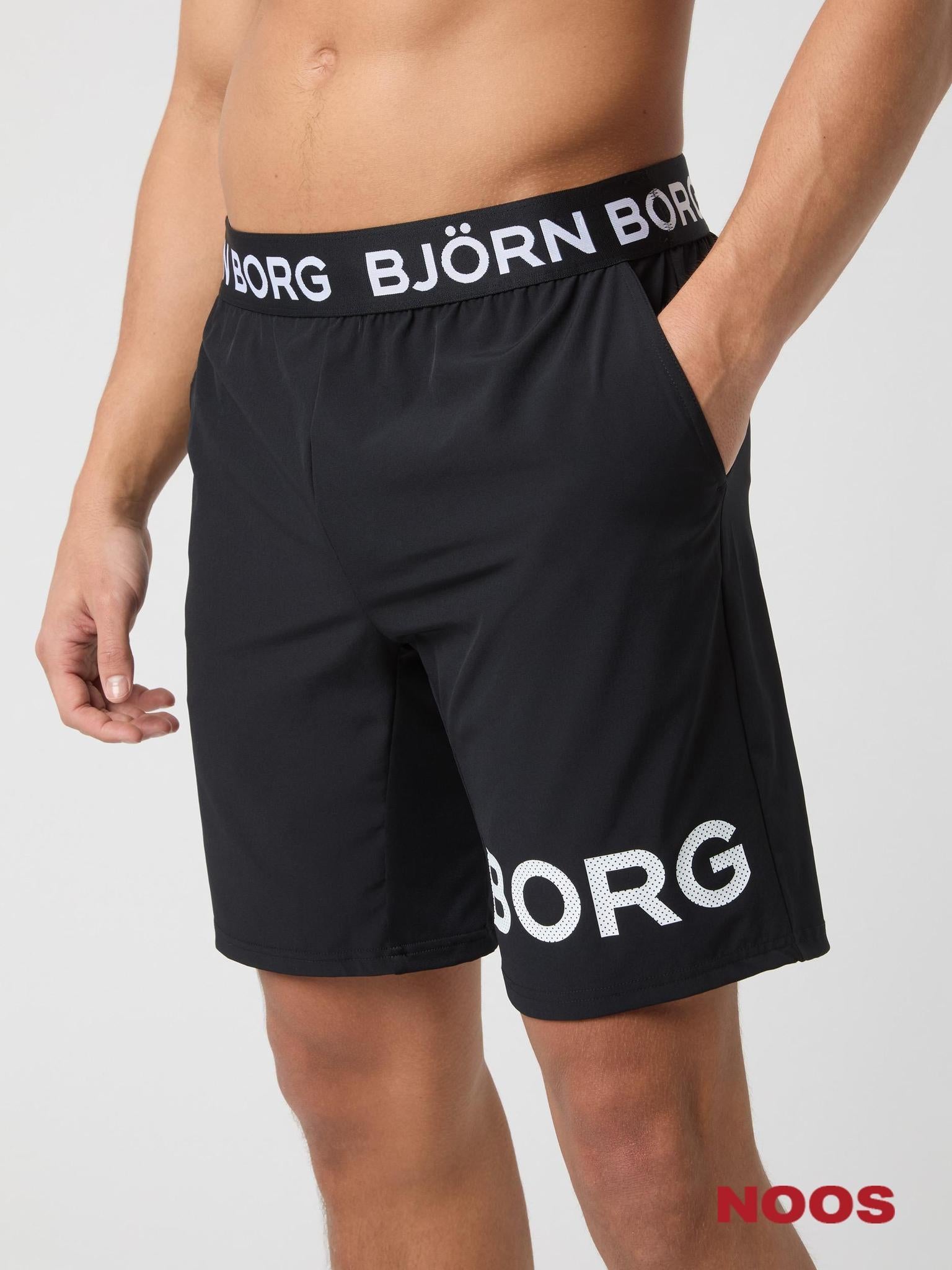 BJÖRN BORG Borg 9" Shorts Black Beauty