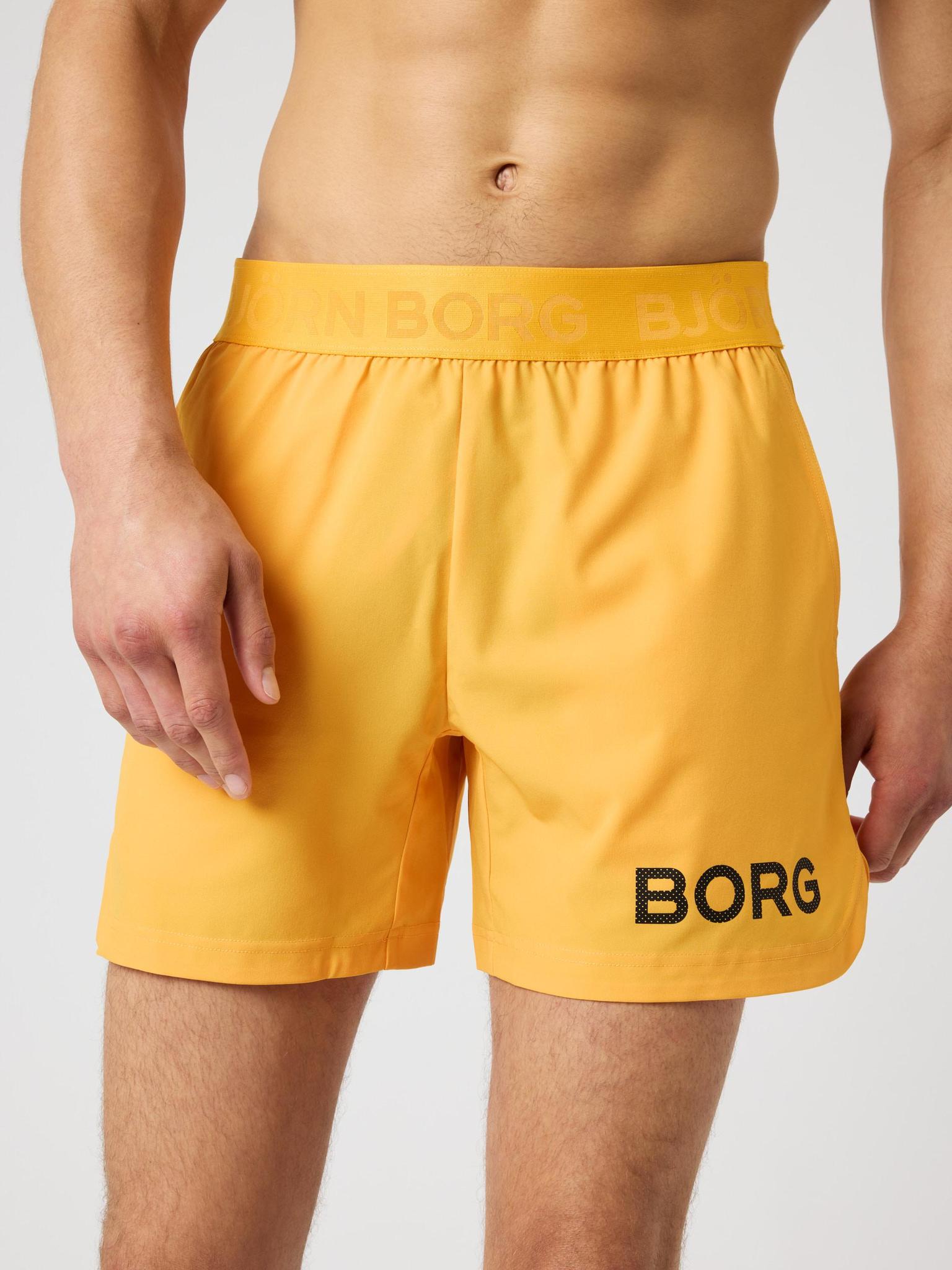 BJÖRN BORG Borg 6" Shorts Citrus