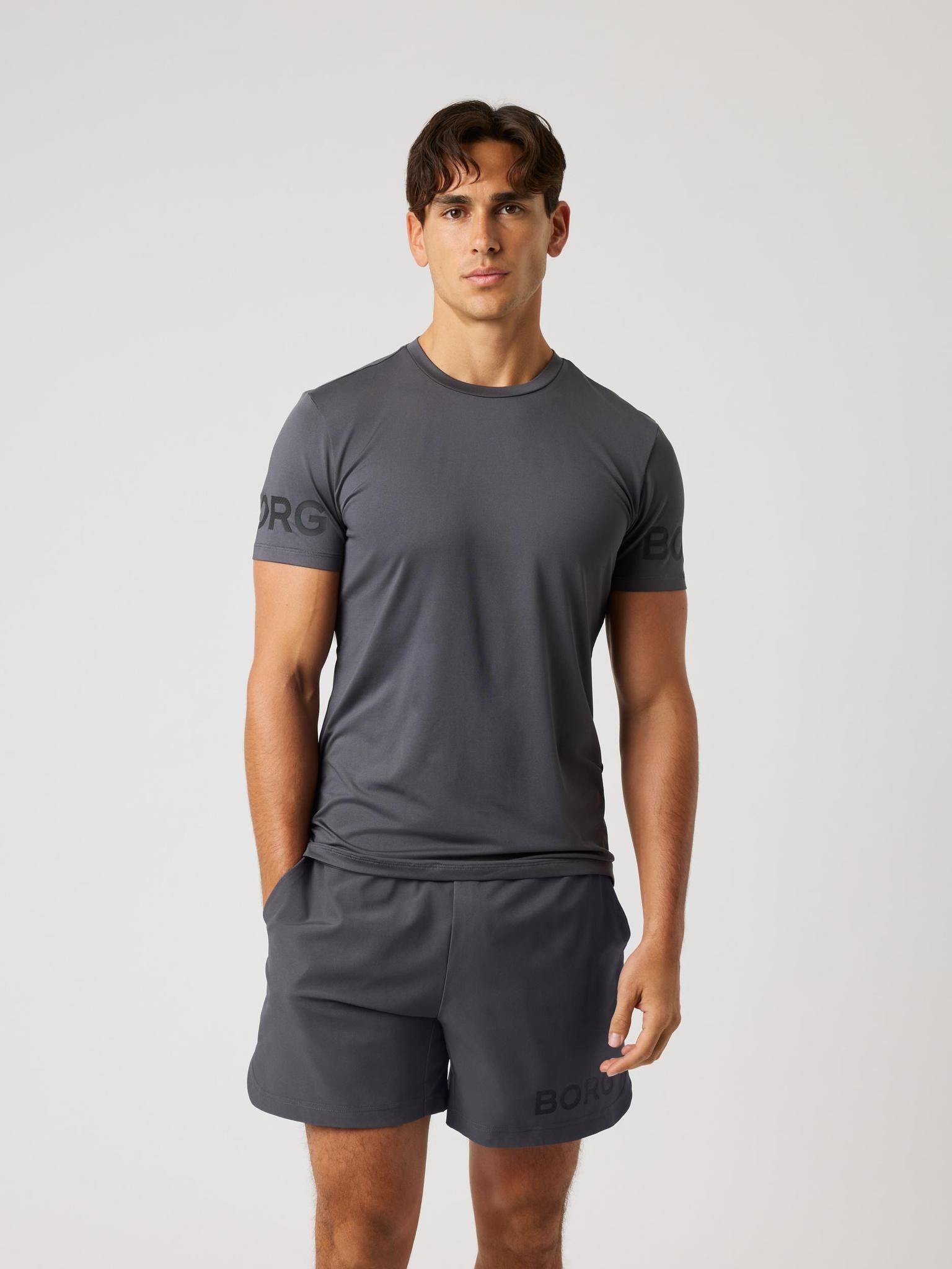 BJÖRN BORG Borg T-shirt Asphalt