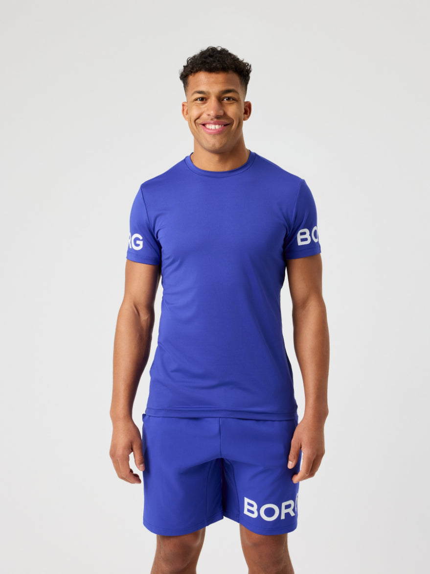 BJÖRN BORG Borg T-shirt Clematis Blue