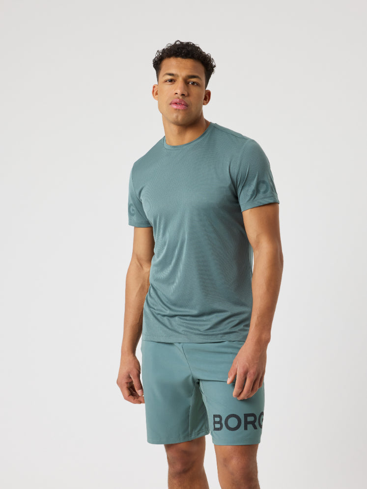 BJÖRN BORG Borg T-shirt Balsam Green