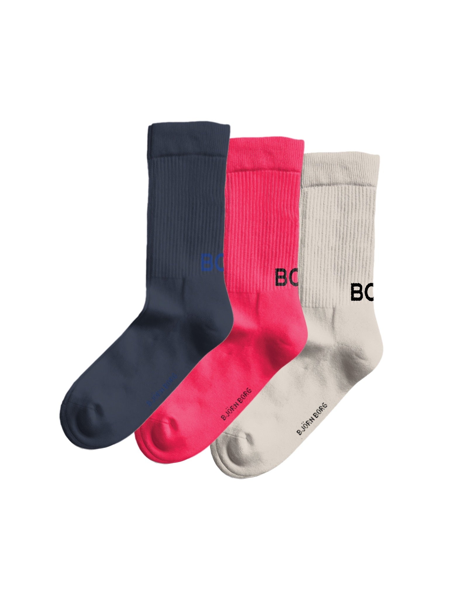 BJÖRN BORG Core Polyamide Crew Sock 3p Multipack 1