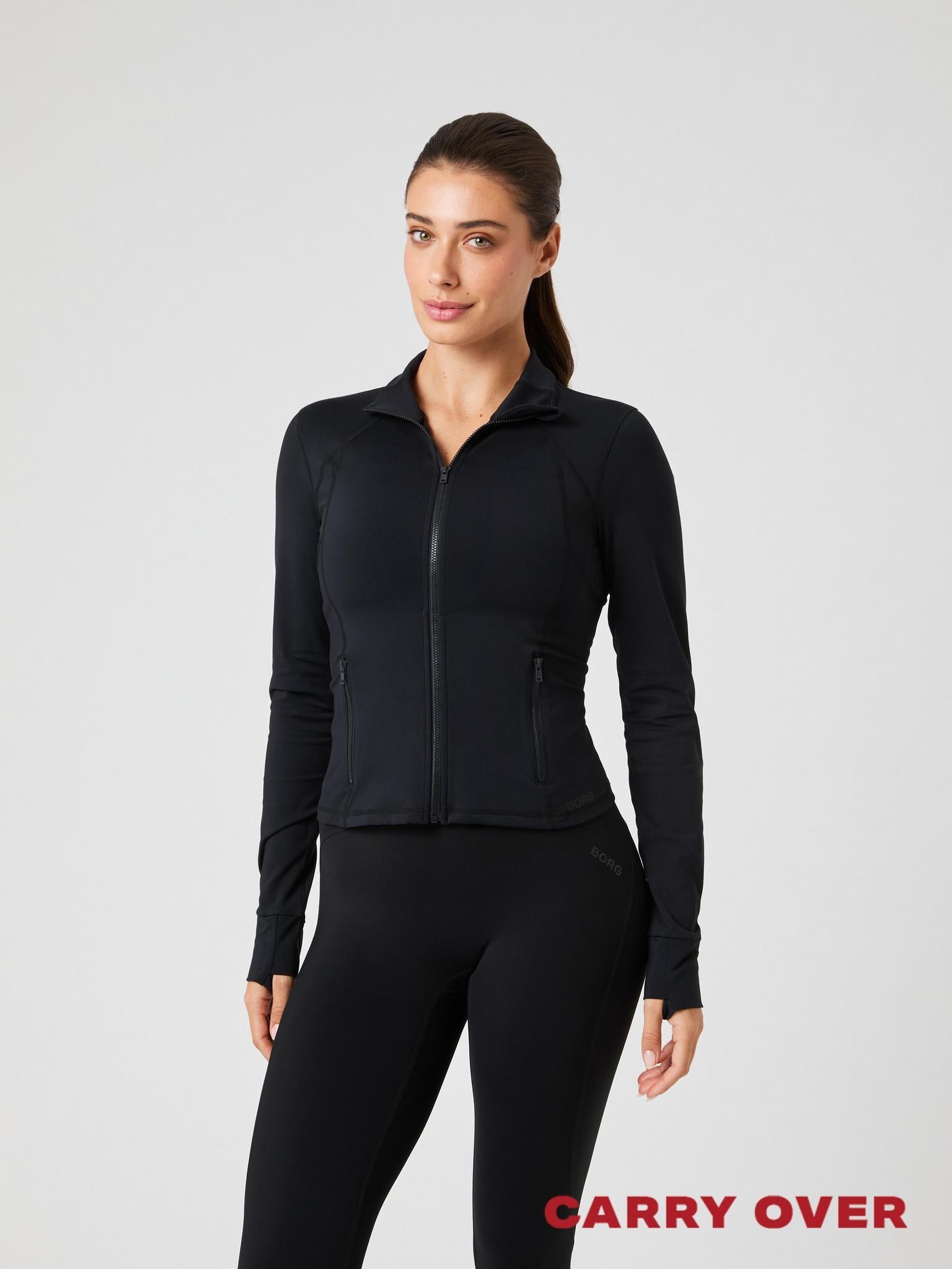 BJÖRN BORG Borg Soft Zip Midlayer Black Beauty