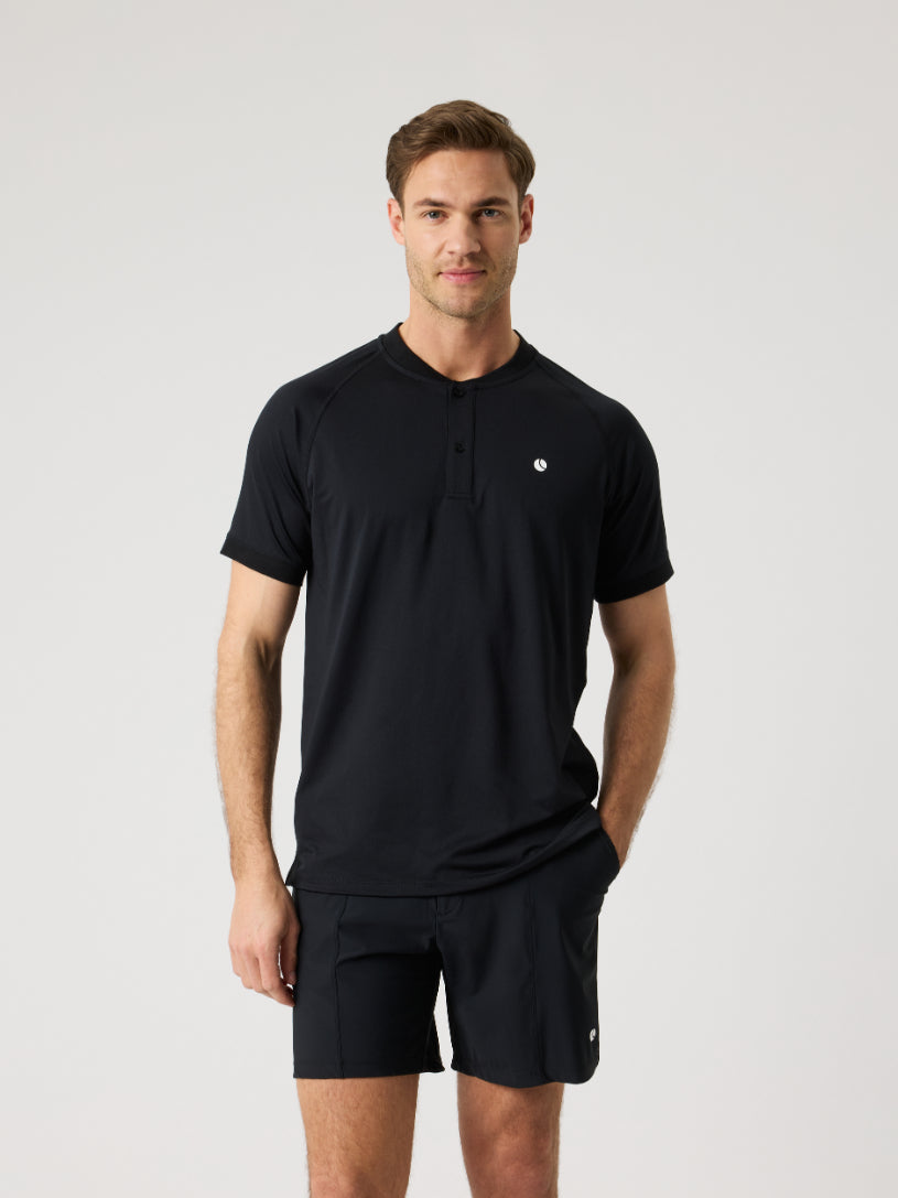 BJÖRN BORG Ace Sports Polo Shirt Black Beauty