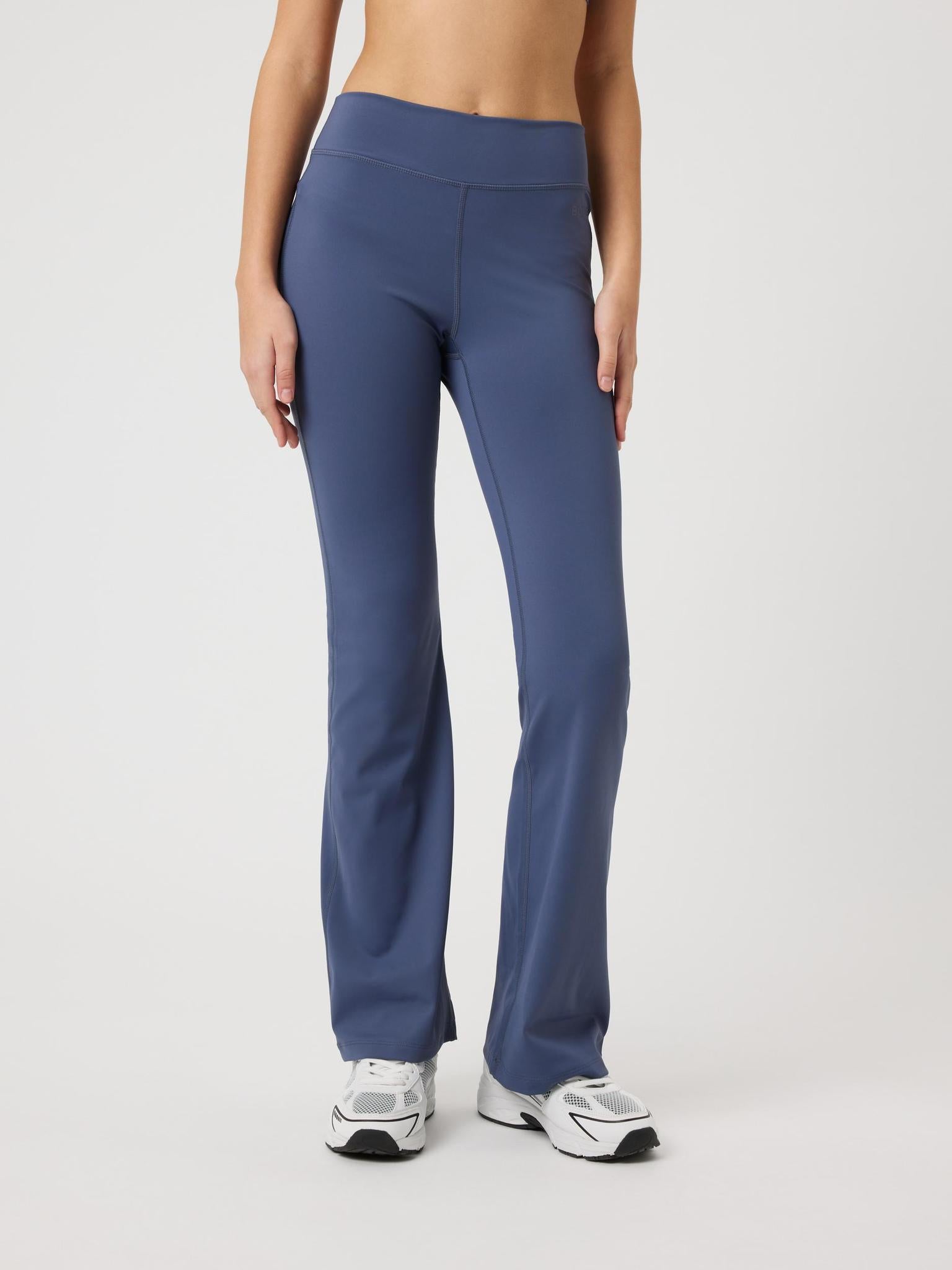 BJÖRN BORG Borg Flare Leggings Nightshadow Blue