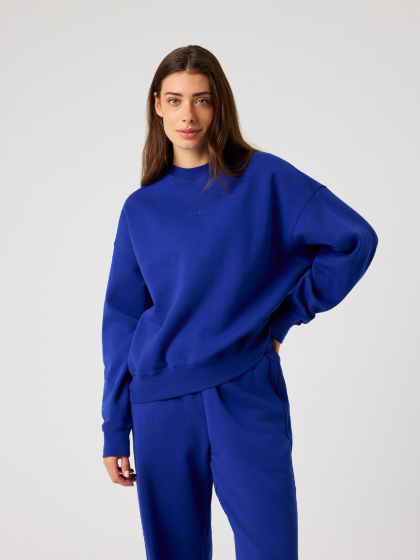 BJÖRN BORG Studio Oversized Sweatshirt Clematis Blue