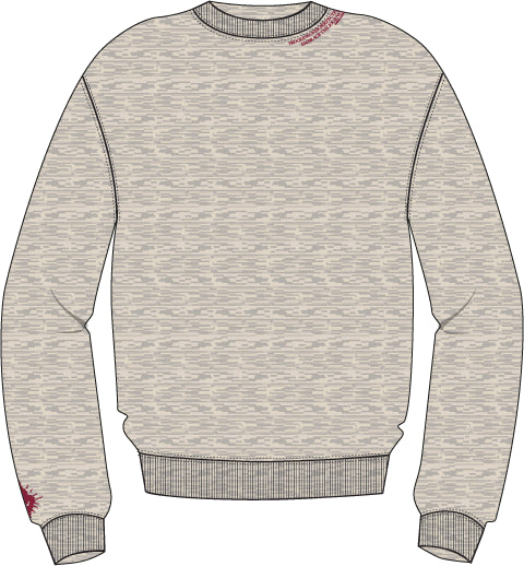 BJÖRN BORG Jessie Jazz Oversized Sweatshirt Birch Melange