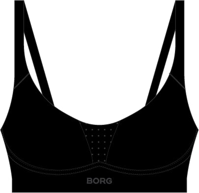BJÖRN BORG Jessie Jazz Reform Sports Bra Black Beauty