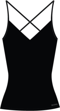 BJÖRN BORG Jessie Jazz Strap Tank Top Black Beauty